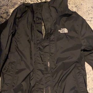 The north face rain jacket